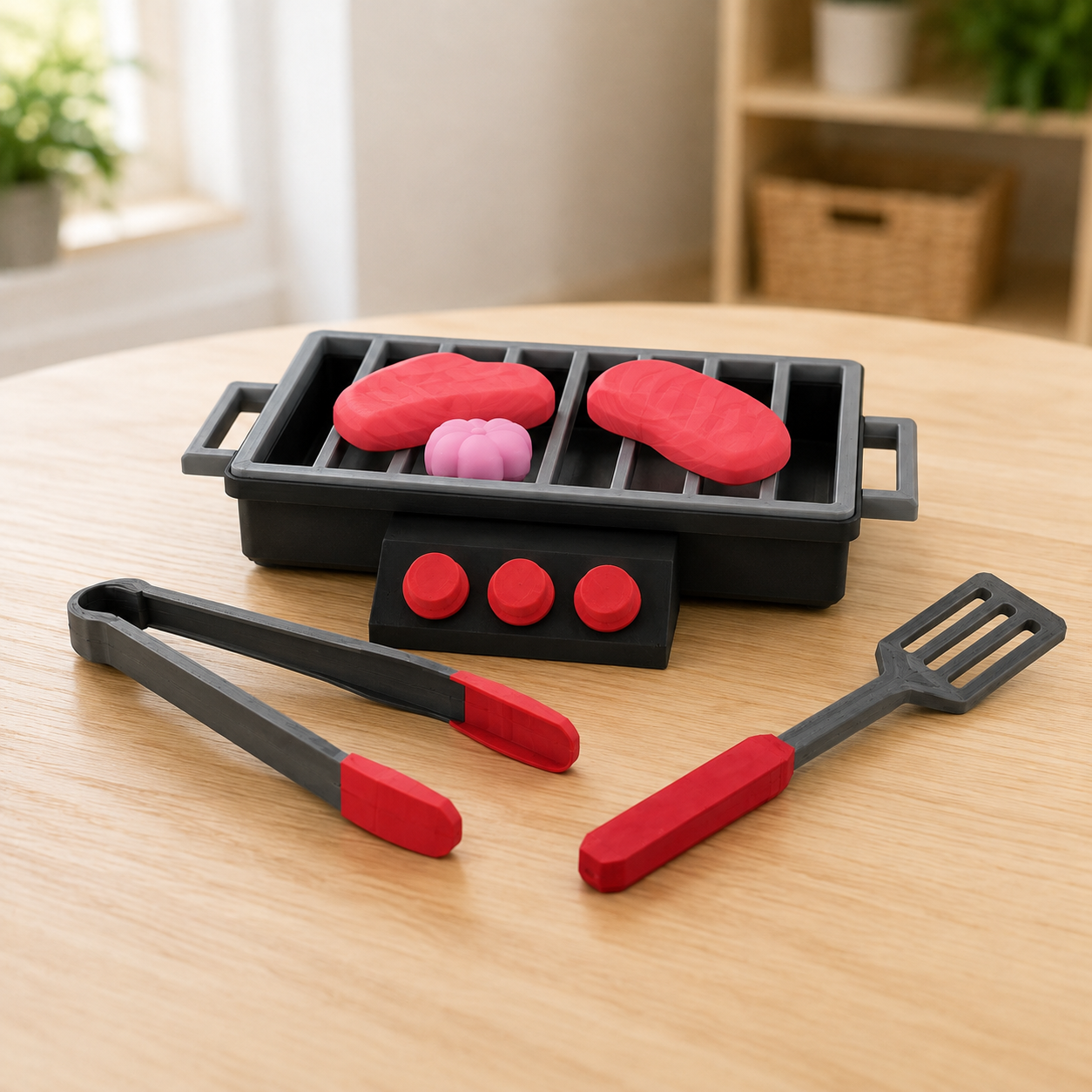 Juego de barbacoa infantil