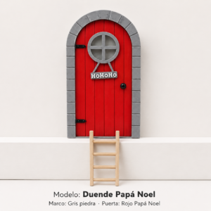 Puerta Mágica Duende Papá Noel