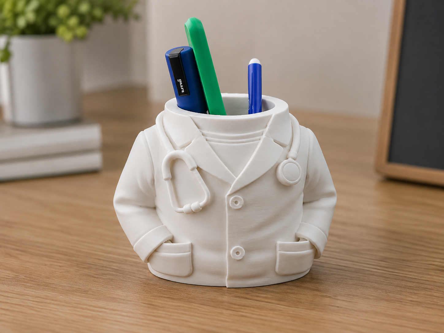 Portalápices Bata de médico - Imagen 3