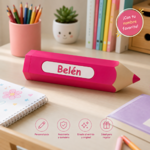 Estuche lápiz personalizado