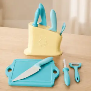 Set de cuchillos de cocina infantil