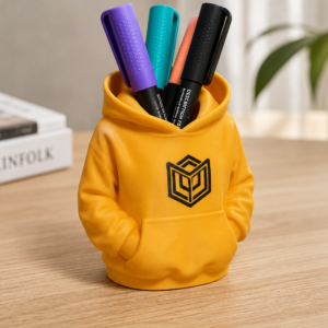Portalápices Sudadera con logo