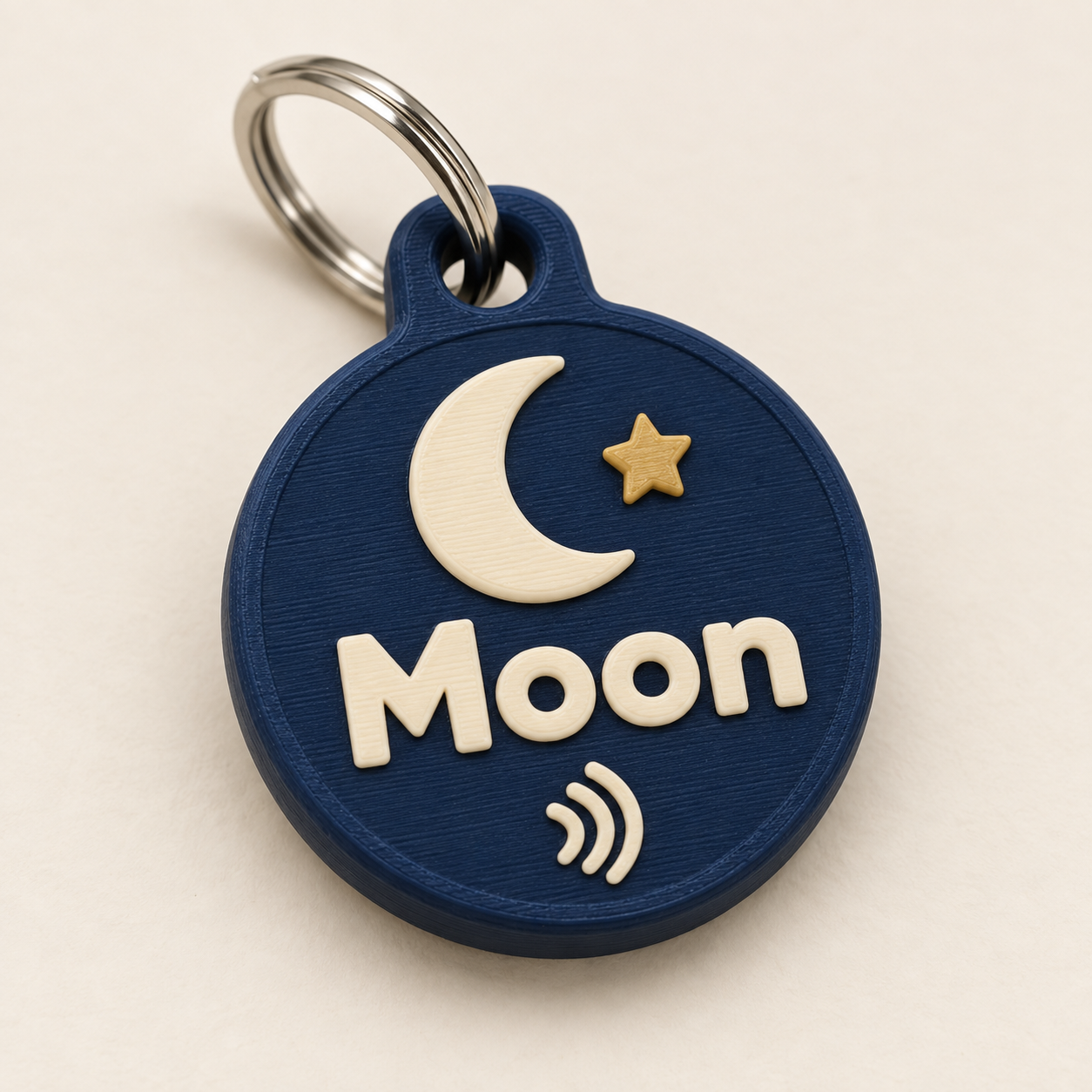 Colgante NFC mascota · Luna